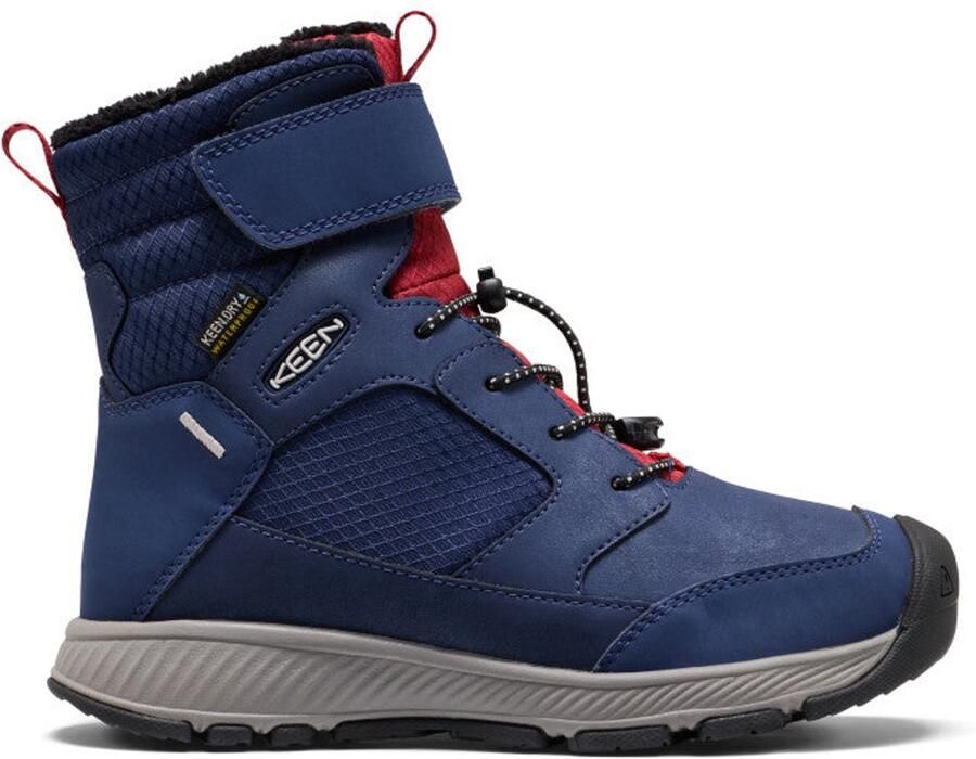 Keen Skua Kinder Boots Leer Blauw Waterdicht