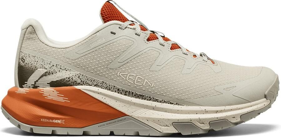 Keen Targhee Apex Heren Wandelschoenen Abbey Stone Gold Flame