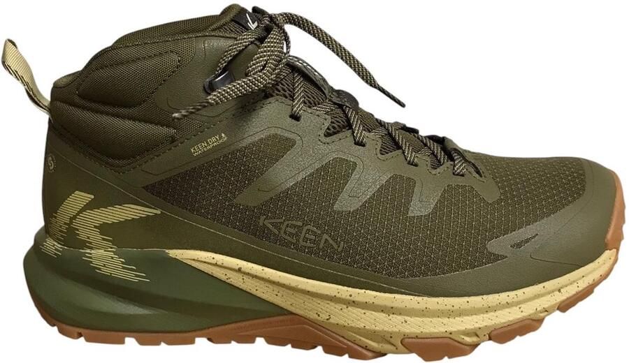 Keen Targhee Apex Mid Heren Wandelschoenen Dark Olive Khaki