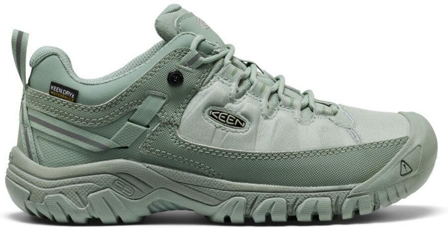 Keen Targhee EXP Dames Wandelschoenen Leer Groen Waterdicht