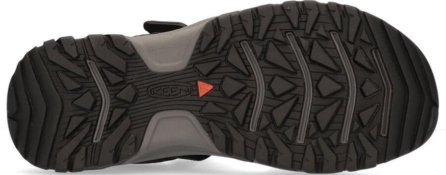 Keen Targhee III H2 Heren Wandelsandalen Black Yellow Zwart Polyester K1024865 - Foto 10