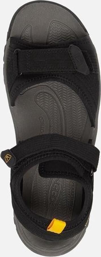 Keen Targhee III H2 Heren Wandelsandalen Black Yellow Zwart Polyester K1024865 - Foto 9