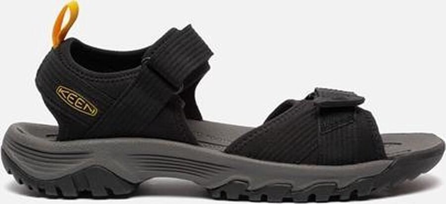 Keen Targhee III H2 Heren Wandelsandalen Black Yellow Zwart Polyester K1024865 - Foto 8