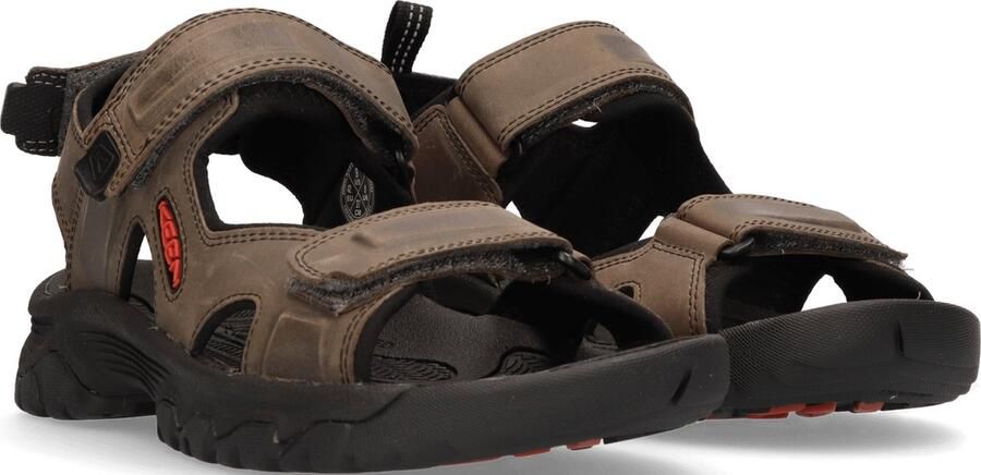 Keen Targhee III Heren Wandelsandalen Grey Black Grijs Leer K1022424 - Foto 10