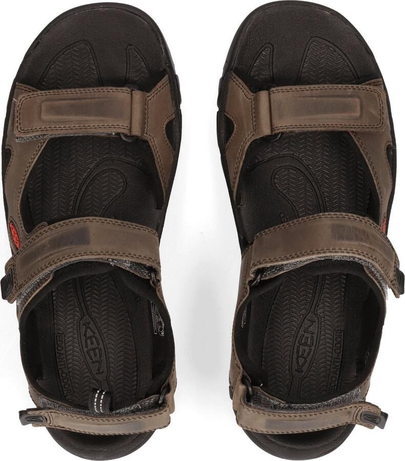 Keen Targhee III Heren Wandelsandalen Grey Black Grijs Leer K1022424 - Foto 5