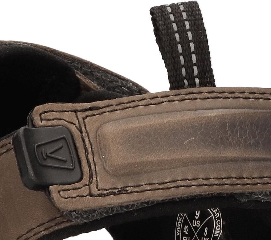 Keen Targhee III Heren Wandelsandalen Grey Black Grijs Leer K1022424 - Foto 4