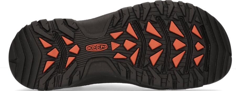Keen Targhee III Heren Wandelsandalen Grey Black Grijs Leer K1022428 - Foto 5