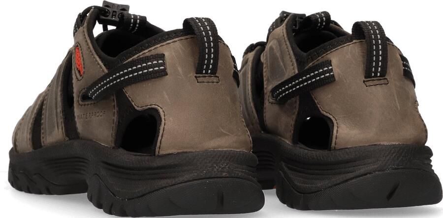 Keen Targhee III Heren Wandelsandalen Grey Black Grijs Leer K1022428 - Foto 3