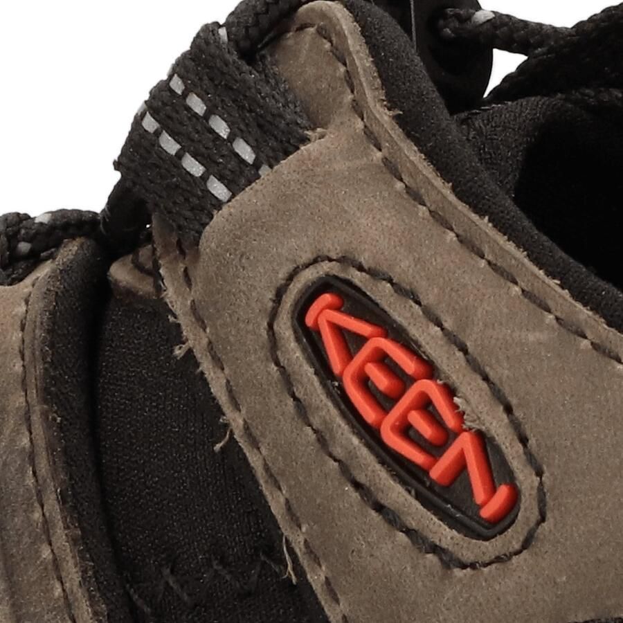 Keen Targhee III Heren Wandelsandalen Grey Black Grijs Leer K1022428 - Foto 7