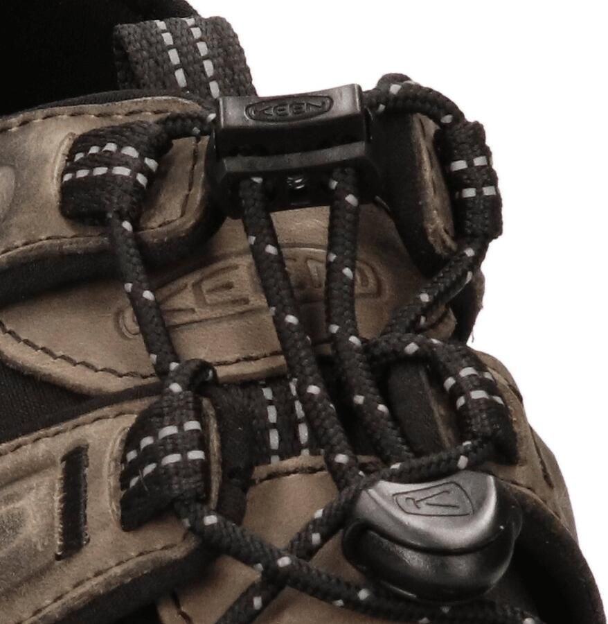 Keen Targhee III Heren Wandelsandalen Grey Black Grijs Leer K1022428 - Foto 8