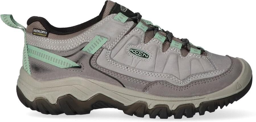 Keen Targhee IV Dames Wandelschoenen Alloy Granite Green Grijs Nubuck K1028992