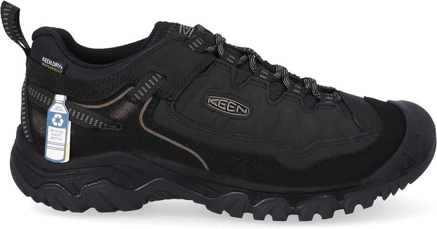 Keen Targhee IV Heren Wandelschoenen Nubuck Zwart Waterdicht