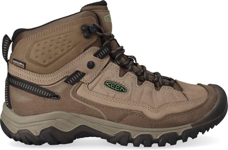 Keen Targhee IV Mid Heren Wandelschoenen Nubuck Bruin Waterdicht