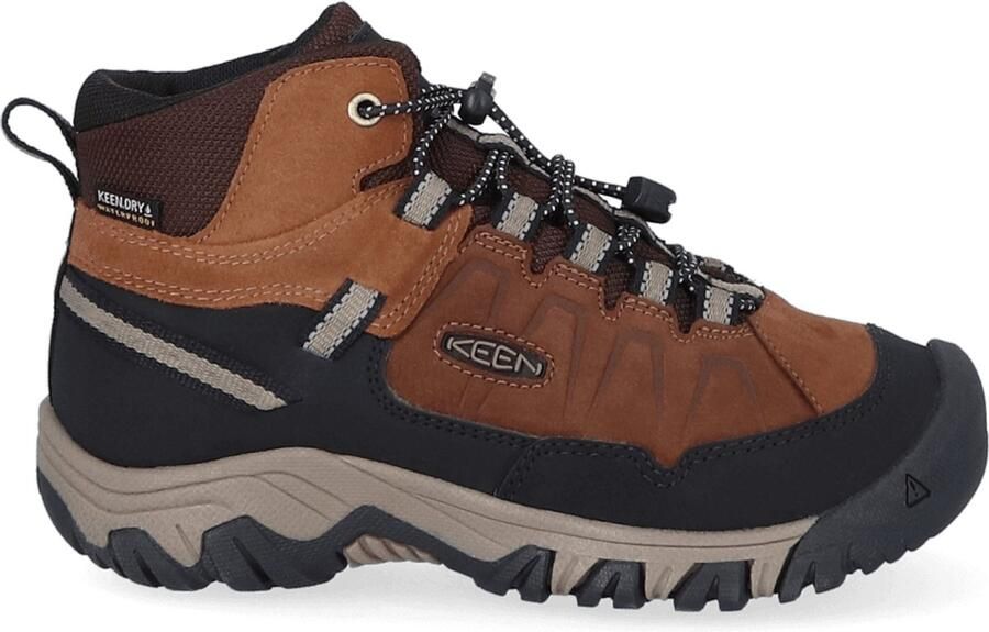Keen Targhee IV Mid Older Kids Wandelschoenen Bison Brindle
