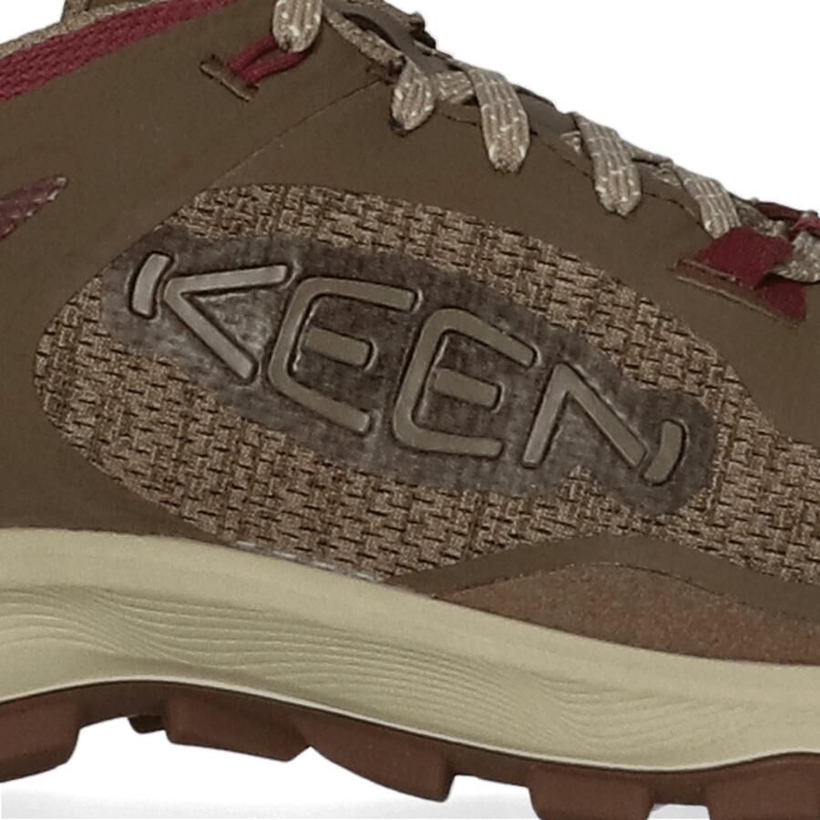 Keen Terradora Flex Dames Wandelschoenen Canteen Windsor Wine Bruin Mesh K1026884 - Foto 6