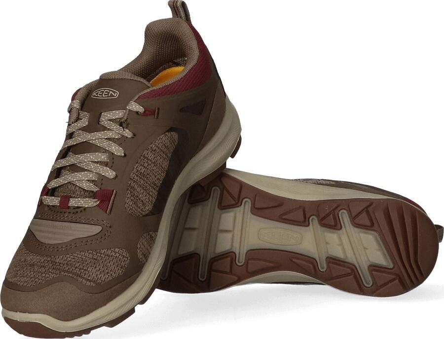 Keen Terradora Flex Dames Wandelschoenen Canteen Windsor Wine Bruin Mesh K1026884 - Foto 2