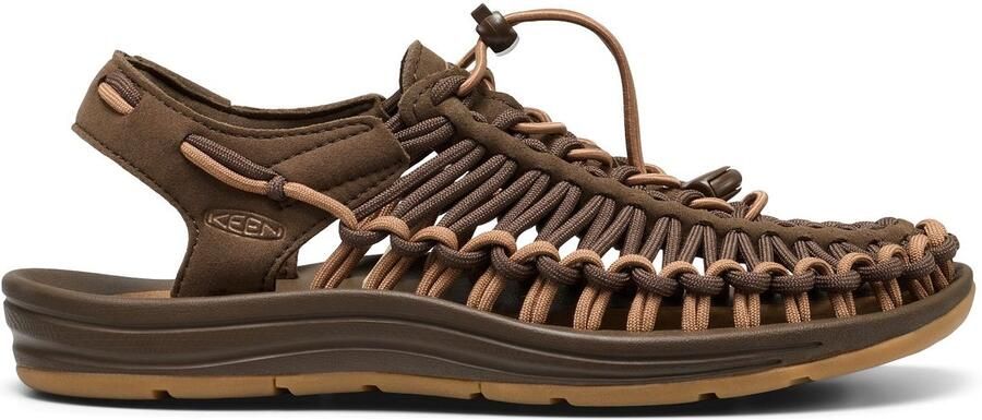 Keen Uneek Dames Sandalen Dark Earth Chipmunk