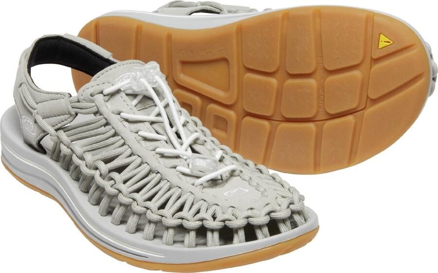 Keen Uneek Dames Sandalen Drizzle Star White Grijs Polyester K1026345 - Foto 3