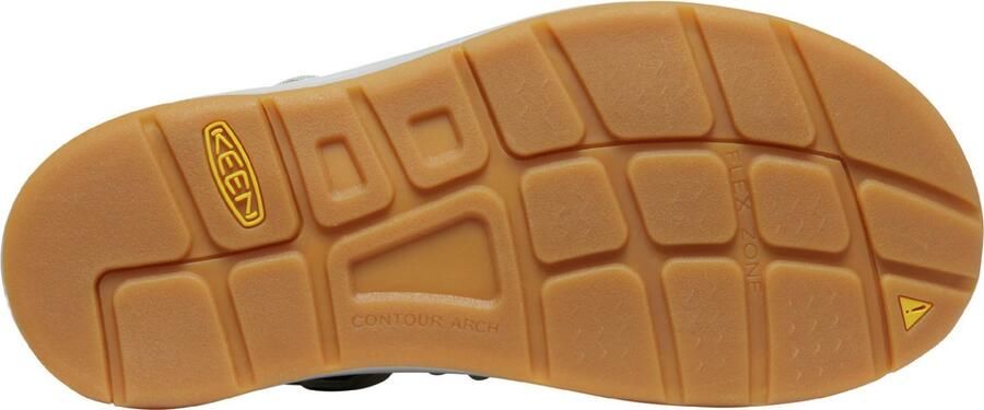 Keen Uneek Dames Sandalen Drizzle Star White Grijs Polyester K1026345 - Foto 4