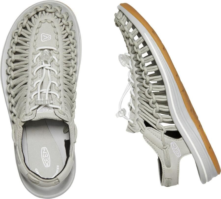 Keen Uneek Dames Sandalen Drizzle Star White Grijs Polyester K1026345 - Foto 2