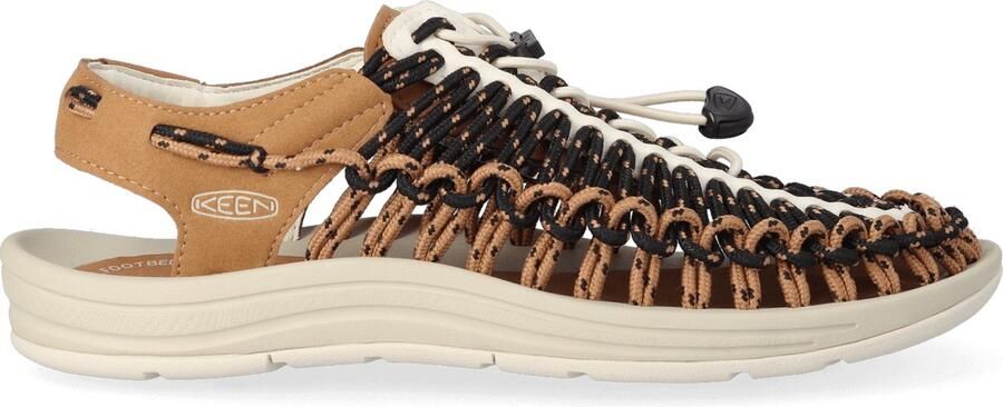 Keen Uneek Heren Sandalen Black Chipmunk