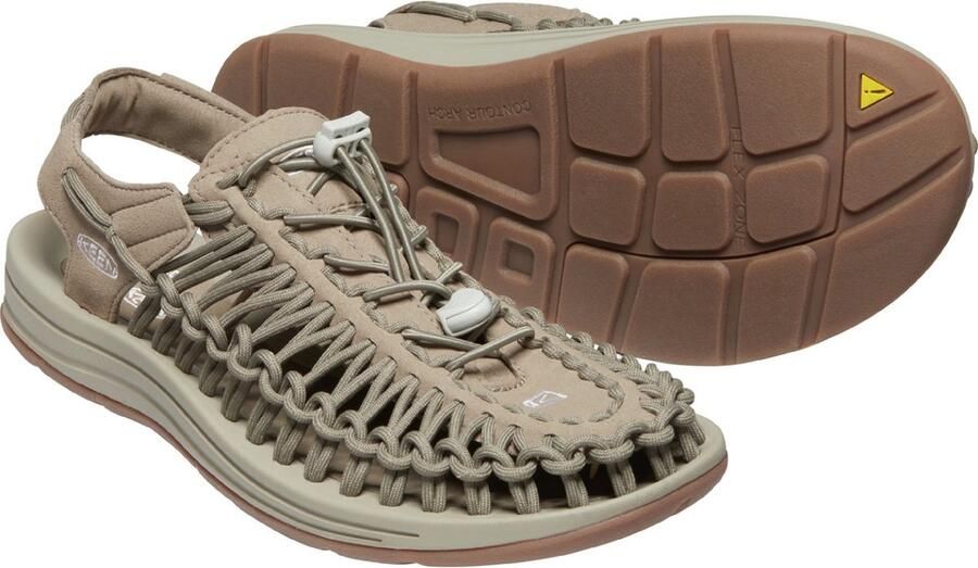 Keen Uneek Heren Sandalen Timberwolf Plaza Taupe | Taupe | Microvezel - Foto 11