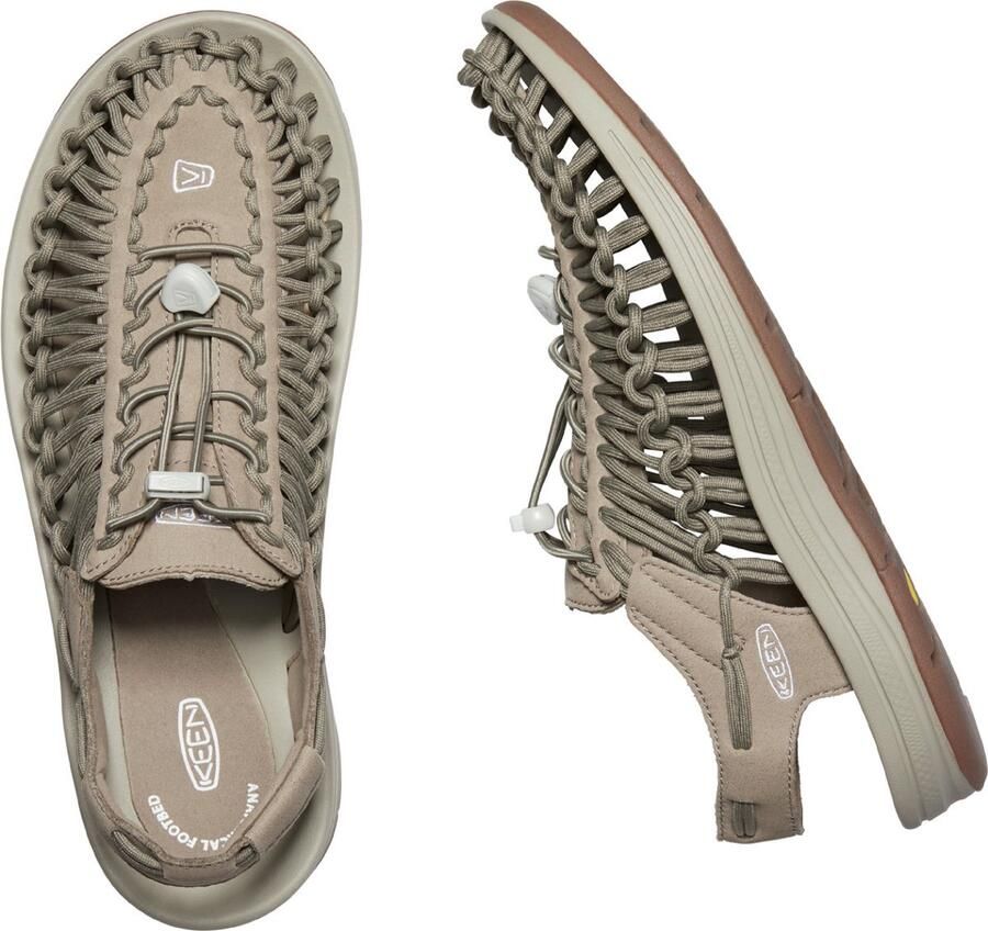 Keen Uneek Heren Sandalen Timberwolf Plaza Taupe | Taupe | Microvezel - Foto 5