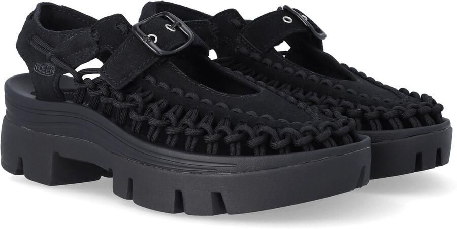 Keen Uneek PLT Mary Jane Sandalen Black Black