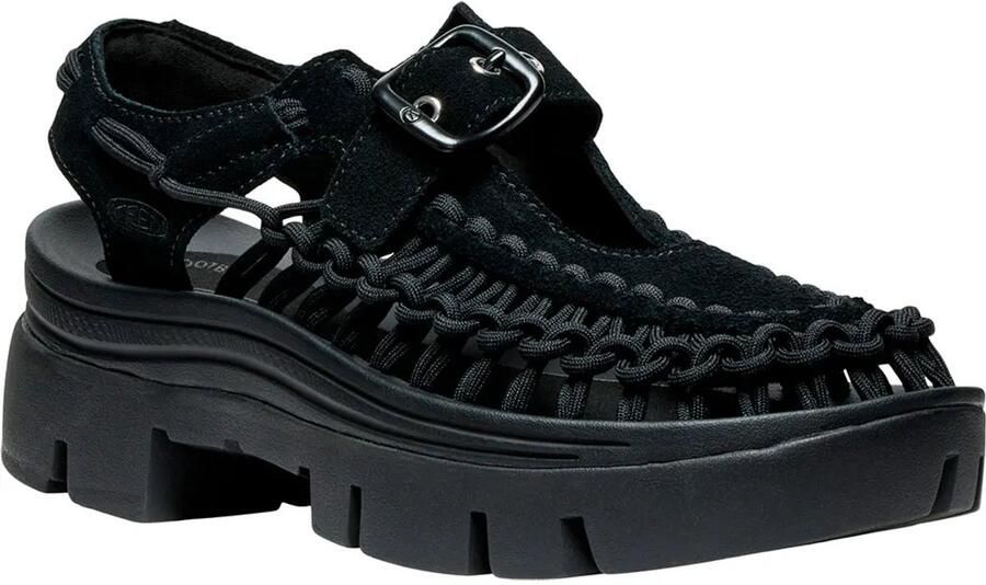 Keen Uneek PLT Mary Jane Sandalen Black Black