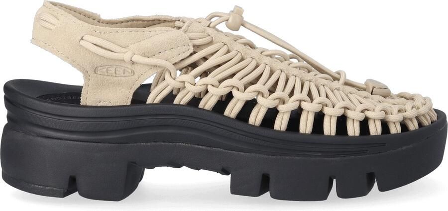 Keen Uneek PLT Sandalen Safari Black