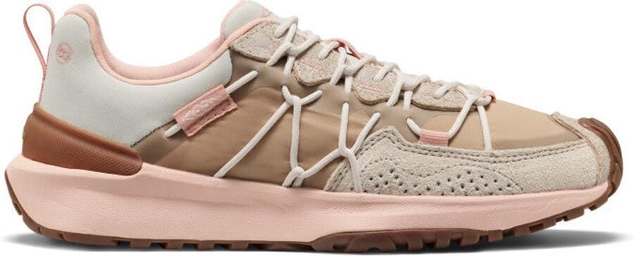 Keen Uneek Trekker Dames Sneakers Leer Taupe