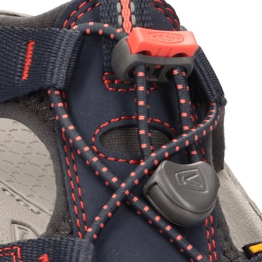 Keen Venice H2 Dames Wandelsandalen Black Olive Surf Spray Blauw Polyester K1010978 - Foto 3