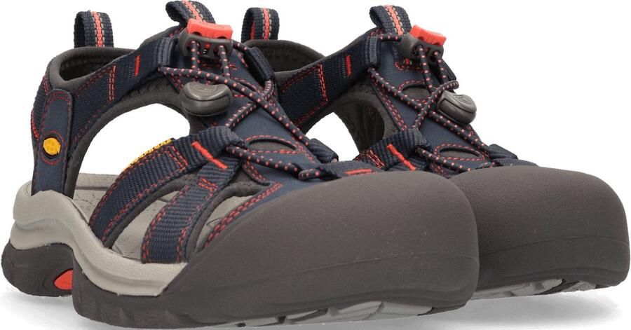 Keen Venice H2 Dames Wandelsandalen Black Olive Surf Spray Blauw Polyester K1010978 - Foto 8