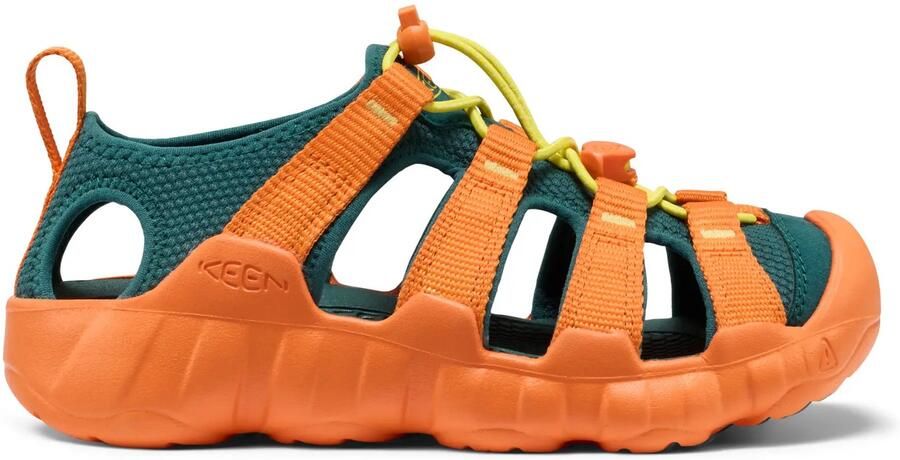 Keen Hyperport H2 Jeugdsandalen Groen Oranje Kinderen