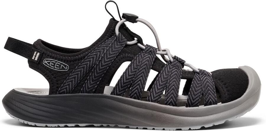 Keen Whisper Lite Dames Wandelsandalen Black Magnet