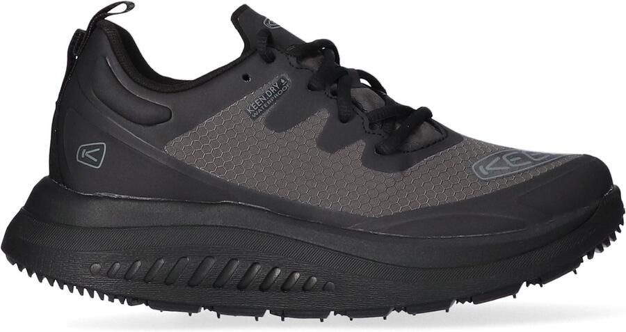 Keen WK400 WP Dames Wandelschoenen Triple Black