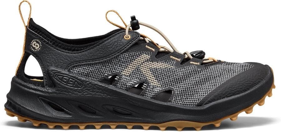 Keen Zionic ADV Heren Wandelsandalen Black Oak Buff