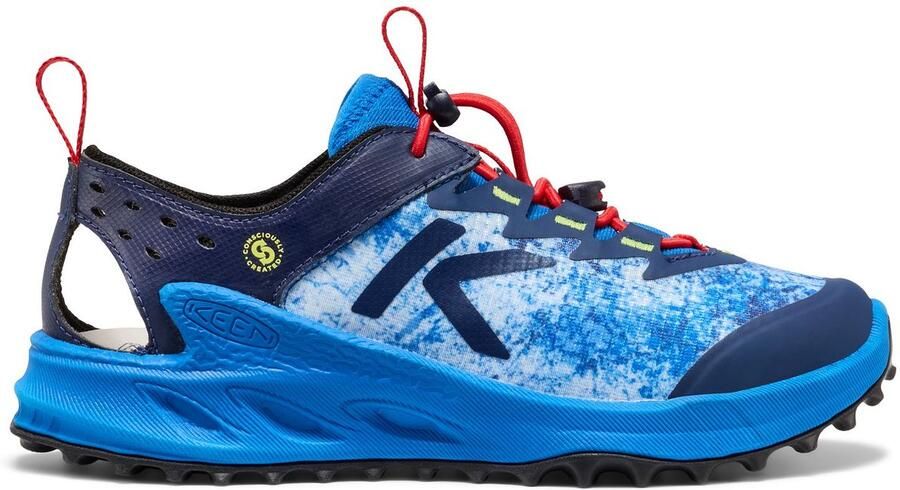 Keen Zionic ADV Older Kids Wandelschoenen Precious Blue Racing Red