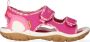 Keen Knotch Creek Older Kids' Open-Toe Sandalen Pink Multi Roze Nylon K1025646 - Thumbnail 3