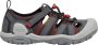 Keen Knotch Creek Older Kids' Sandalen Magnet Red Carpet Grijs Nylon K1026154 - Thumbnail 1