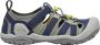 Keen Knotch Creek Older Kids' Sandalen Steel Grey Blue Depths Grijs Nylon K1026153 - Thumbnail 1