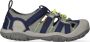 Keen Knotch Creek Older Kids' Sandalen Steel Grey Blue Depths Grijs Nylon K1026153 - Thumbnail 1