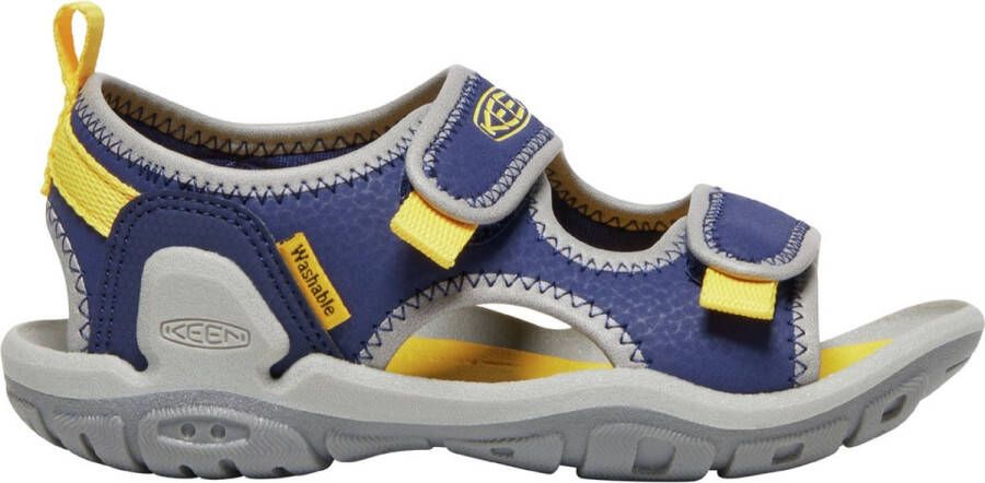 Keen Knotch Creek OT Sandalen Kinderen Blue Depths Yellow