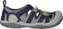 Keen Knotch Creek Younger Kids' Sandalen Steel Grey Blue Depths Grijs Nylon K1026166 - Thumbnail 1