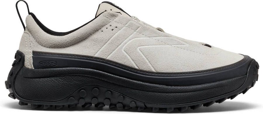 Keen KS Mino Dames Sneakers Suede Silver Birch Black