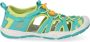Keen Moxie Older Kids Sandalen Bright Aqua Bright Marigold - Thumbnail 1