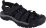 Keen Newport Heren Wandelsandalen Black Steel Grey Zwart Leer K1022247 - Thumbnail 14