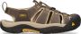 Keen Newport H2 Heren Wandelsandalen Raven Aluminum Grijs Polyester K1008399 - Thumbnail 1