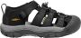 Keen Newport H2 Younger Kids Sandalen Black Yellow Zwart Polyester K1022824 - Thumbnail 1