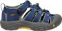 Keen Newport H2 Younger Kids Sandalen Blue Depths Gargoyle Blauw Polyester K1009938 - Thumbnail 1